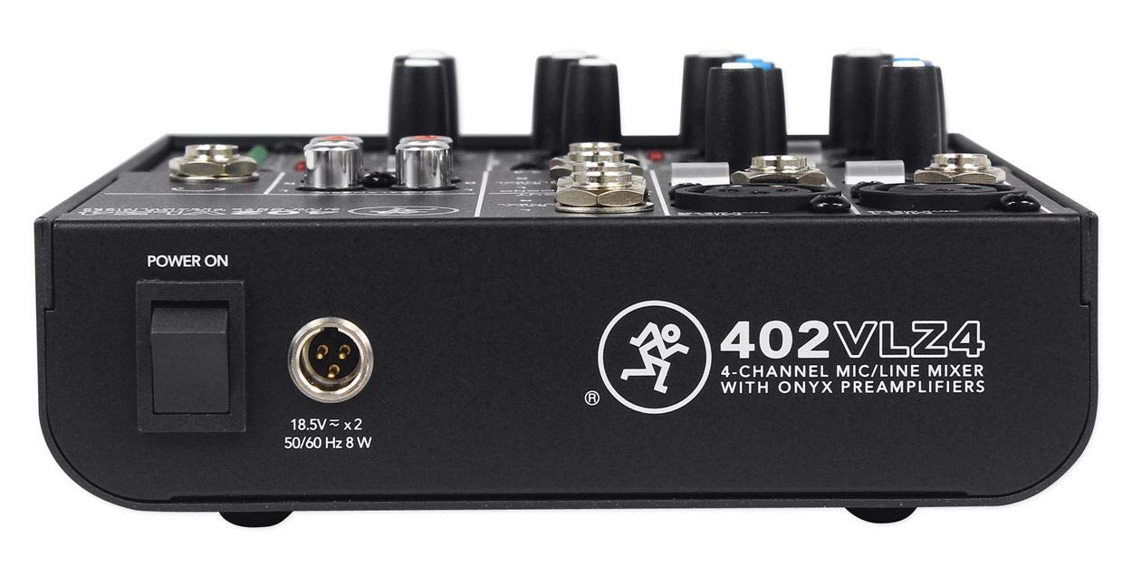 Amazon | Mackie 402VLZ4, 4-channel Ultra Compact Mixer with High