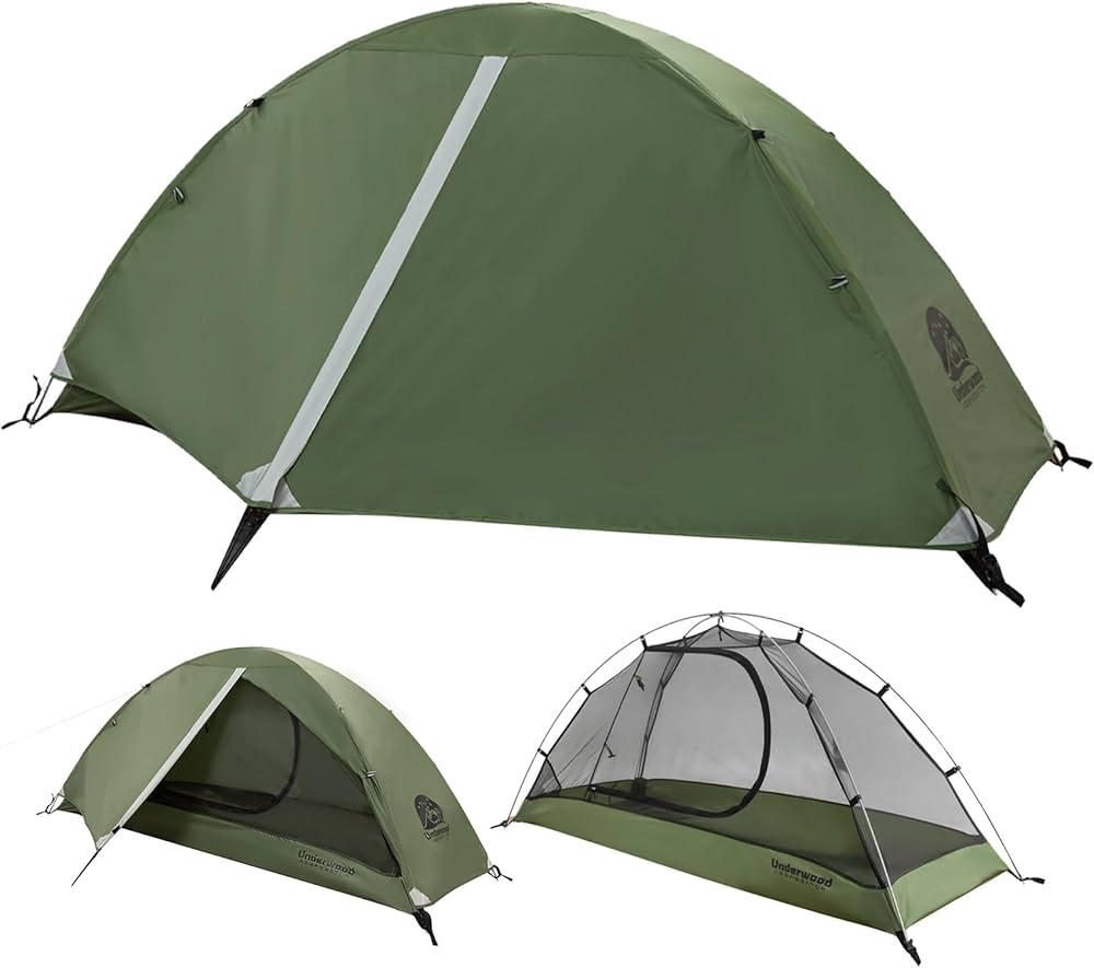 Amazon.co.jp: UnderwoodAggregator ソロテント キャンプ ドームテント