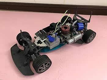 Amazon.co.jp: 1/8 タミヤ TGX エンジンカー 車体 ボディ セット