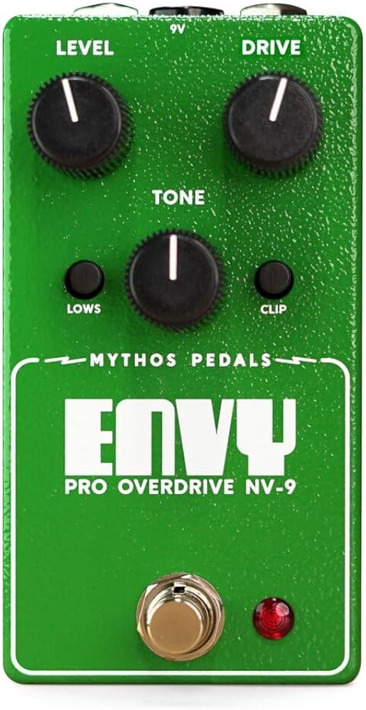 Amazon | Mythos Pedals オーバードライブ ENVY Pro Overdrive NV-9