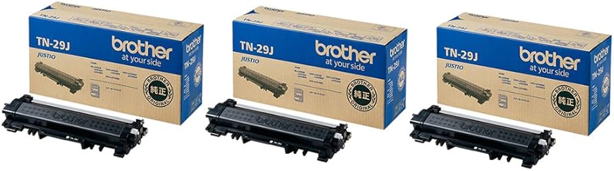 Amazon.co.jp: BROTHER TN-29J / TN29J トナーカートリッジ 純正品 3本