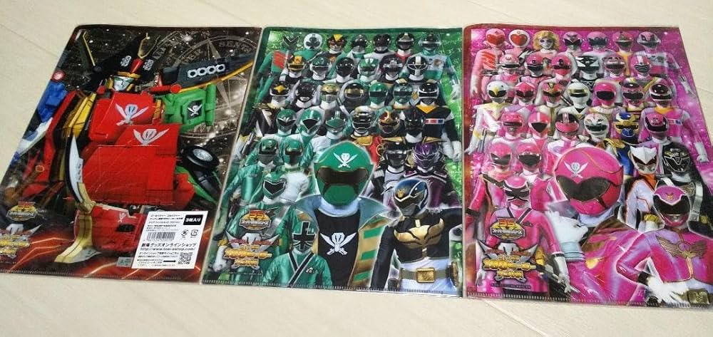 Amazon.co.jp: スーパー戦隊199ヒーロー大決戦 クリアファイルセット