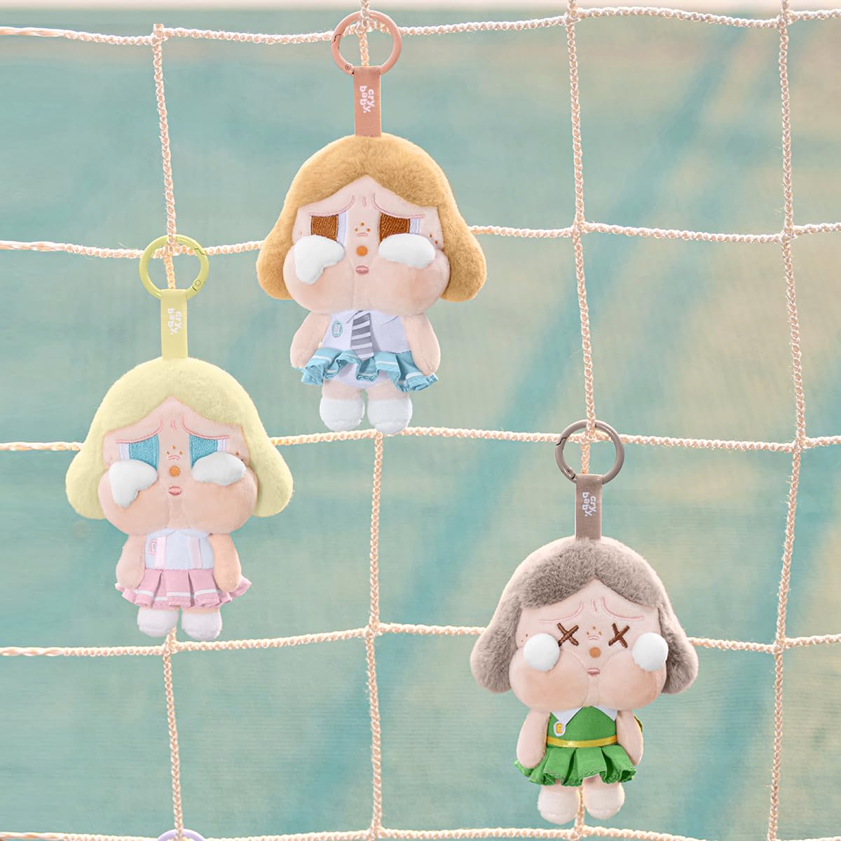 Amazon.co.jp: POP MART CRYBABY Sunset Concert Series-Plush Pendant