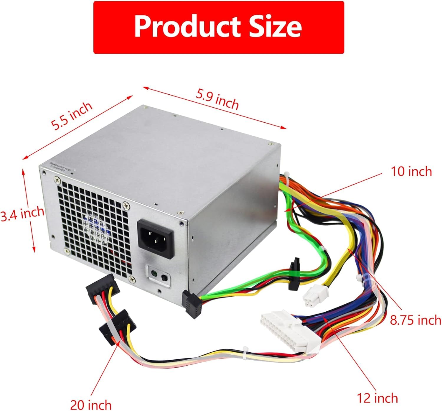 Amazon.com: Li-Sun L300PM-00 300W PS-6301-06D Power Supply