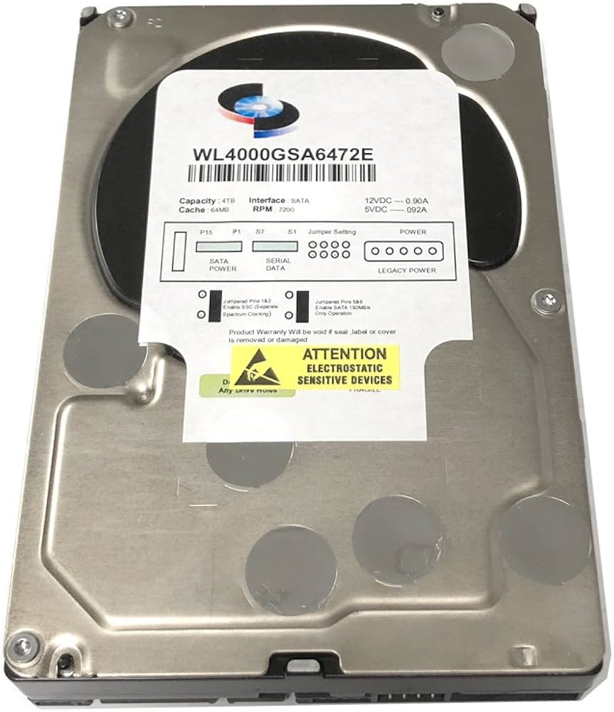 Amazon.com: White Label WL 4TB 7200RPM 64MB Cache SATA 6.0Gb/s
