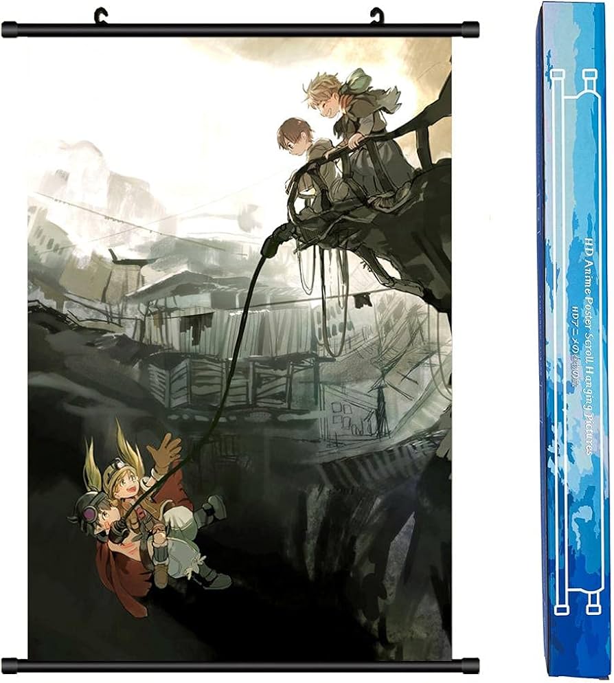 Amazon.co.jp: アニメ用壁巻ポスター生地画メイドインアビス矢戸上