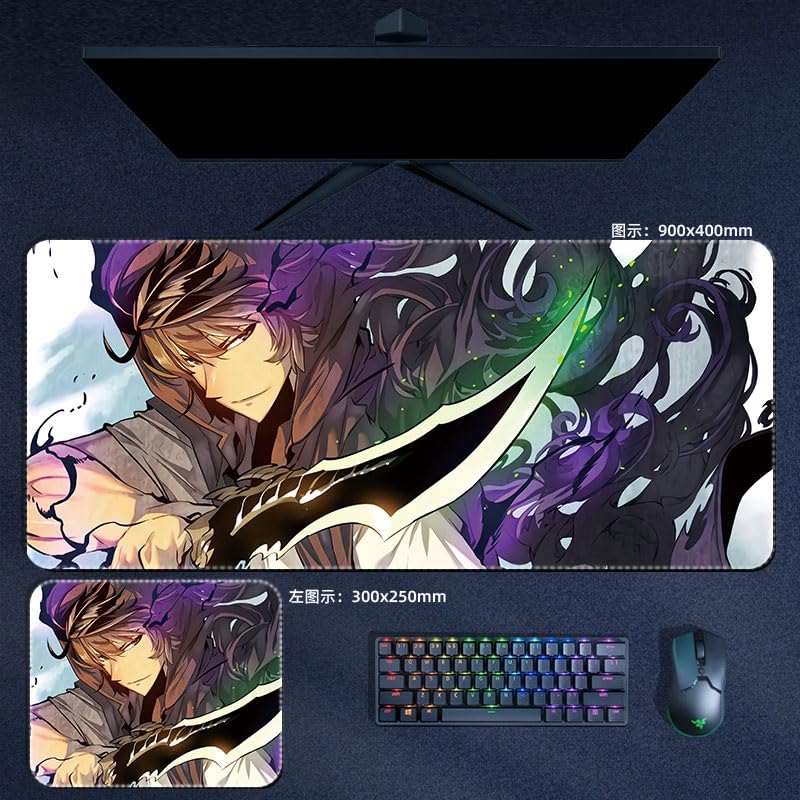 Amazon.co.jp: 俺だけレベルアップな件 マウスパッド 水篠旬 諸菱 賢太