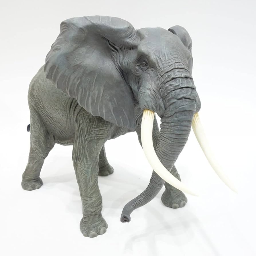 Amazon | 065s 海洋堂 メガソフビアドバンス アフリカゾウ リデコ版