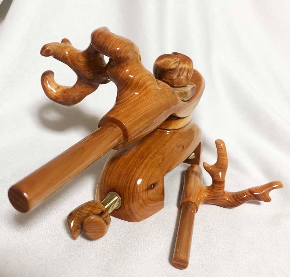 Amazon | ヘラブナ万力 天然木(特選ヒノキ)3種類 弓型万力 へら用品万