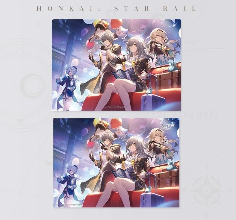 Amazon.co.jp: 崩壊：スターレイル 公式グッズ 正規品 クリアファイル