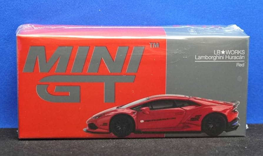 Amazon | 1/64 MINI-GT LB WORKS ランボルギーニ ウラカン バージョン