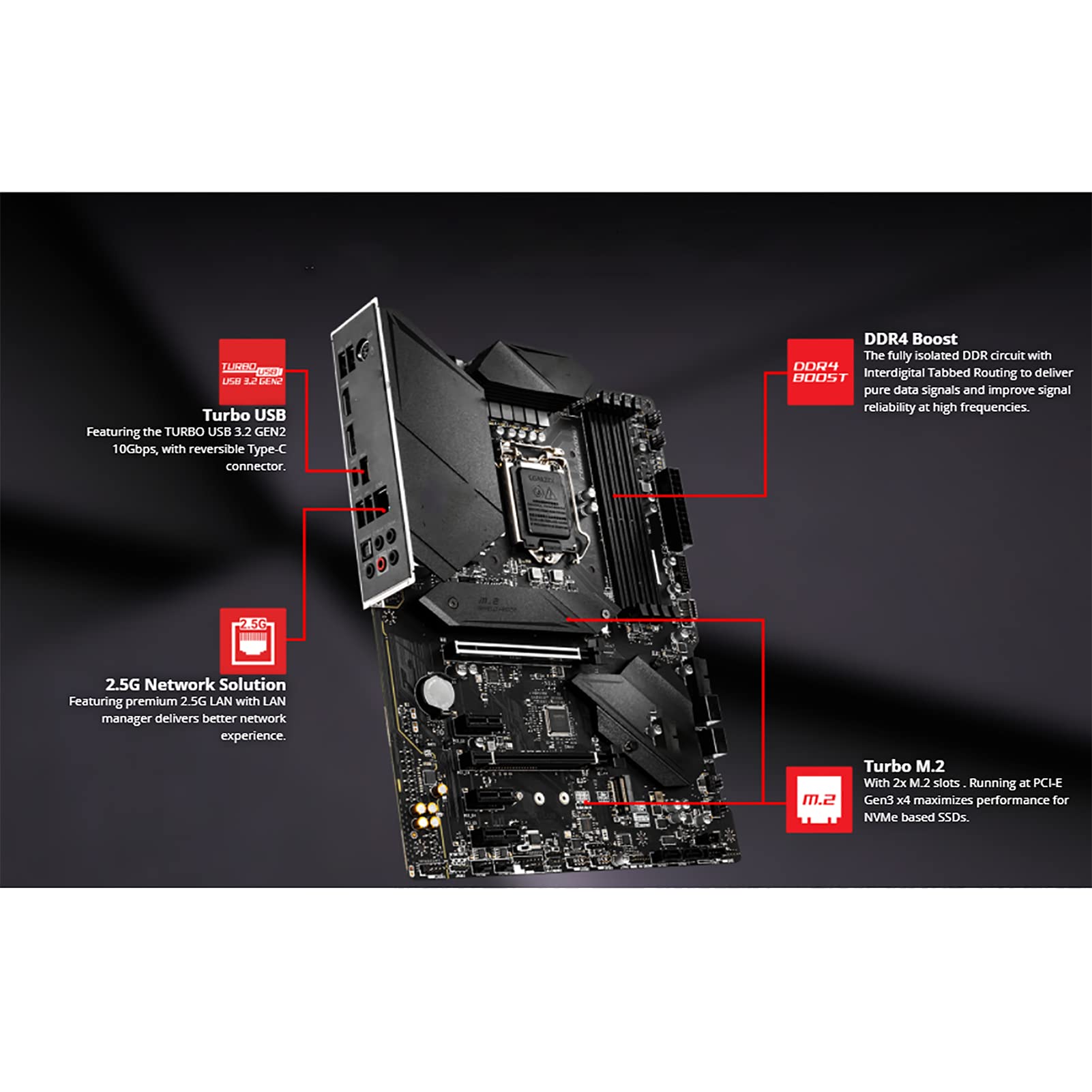 Amazon | ゲーミングマザーボード LGA1200 MPG Z490 Gaming Plus Placa