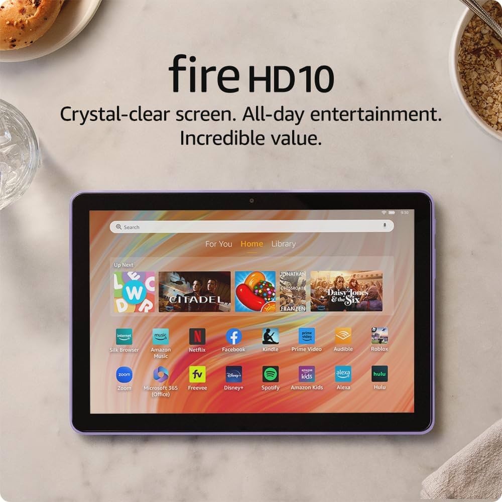 Amazon.com: Amazon Fire HD 10 tablet (newest model) built for