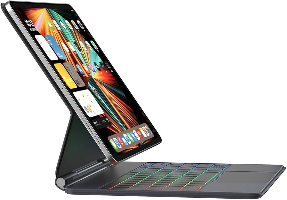 Amazon.co.jp: CUTEGEEK iPad Pro 12.9 ケース キーボード付き 24色