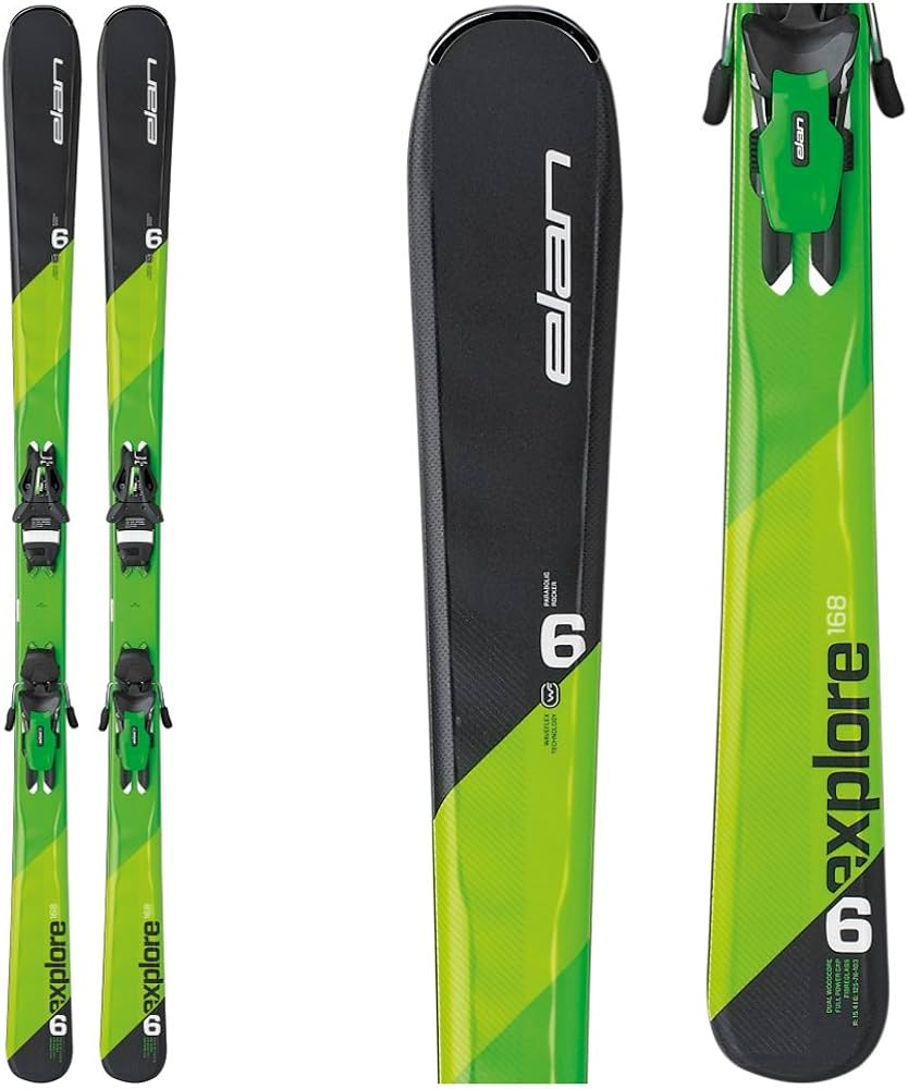 Amazon | Elan Explore 6 Skis with EL 10.0バインディング2017 | Elan