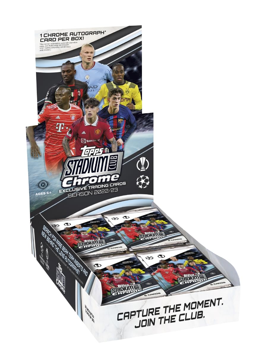 Amazon.co.jp: 2022-23 Topps Stadium Club Chrome UEFAクラブ