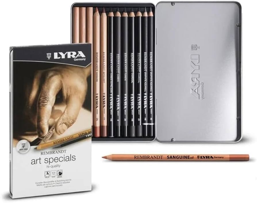 Amazon.com: LYRA Rembrandt Art Specials, Fine Art Sketching Set