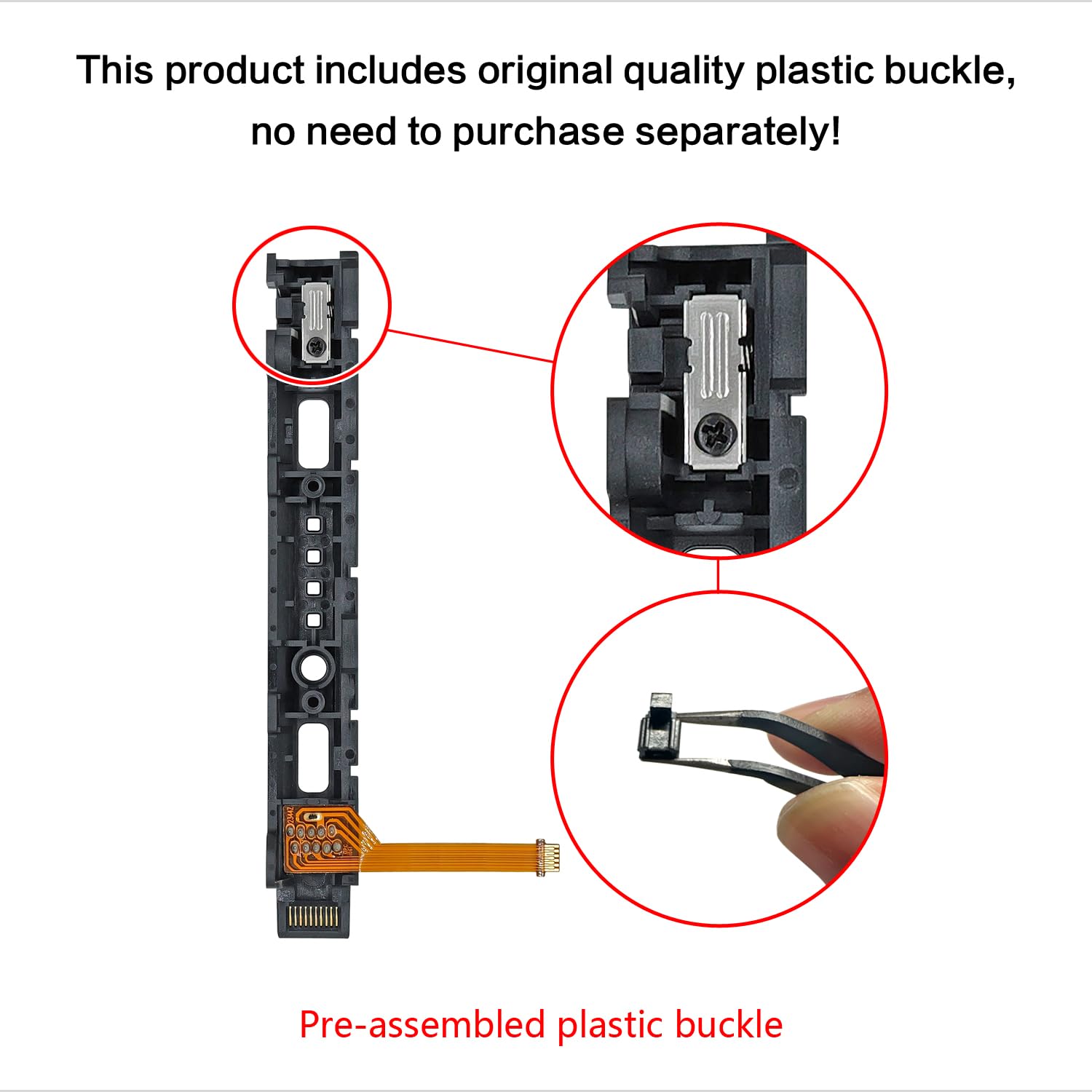 Amazon.com: SmaFsan Slide Rail Replacement for Nintendo Switch Joy