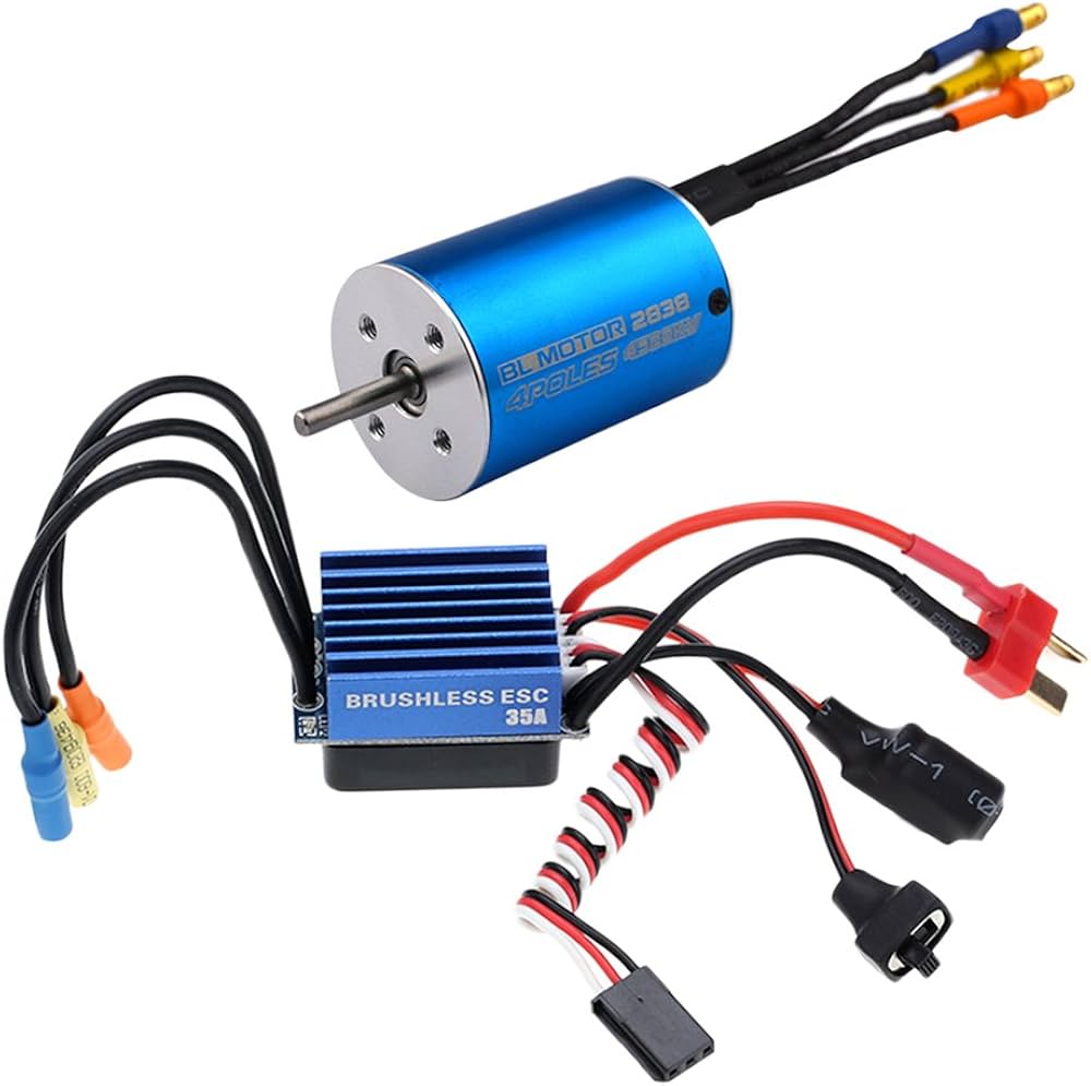 Amazon.co.jp: misppro 2838 ブラシレス センサーなし Escブラシレス
