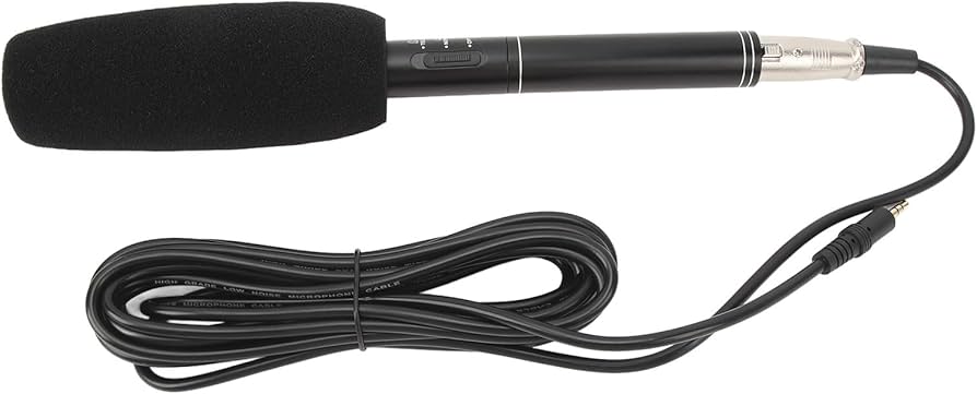 Amazon.co.jp: ショットガンマイク、ビデオ録画用マイク、XLRショット