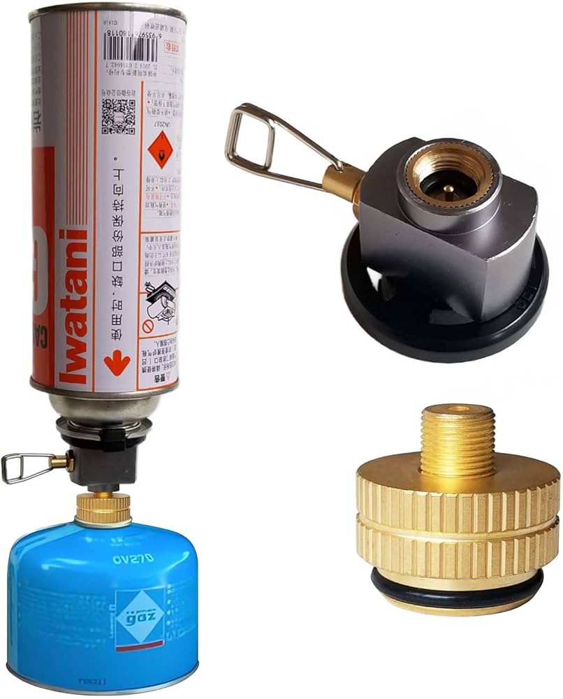 Amazon | キャンピング ガス詰替アダプター ガス充填 od缶・cb缶から