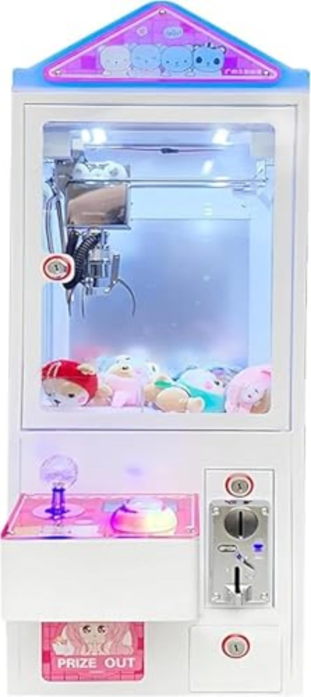 Amazon | 小型クレーンゲーム 三本爪クレーンアーム 業務用 家庭自宅