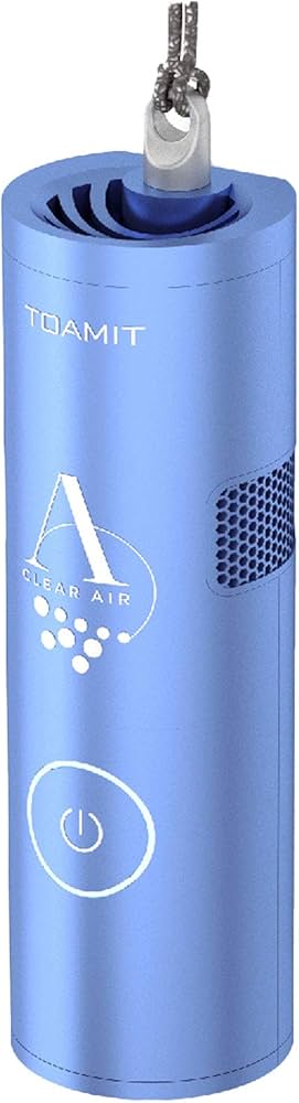 Amazon.co.jp: TOAMIT 東亜産業 クリアエアー ブルー 首掛けタイプ