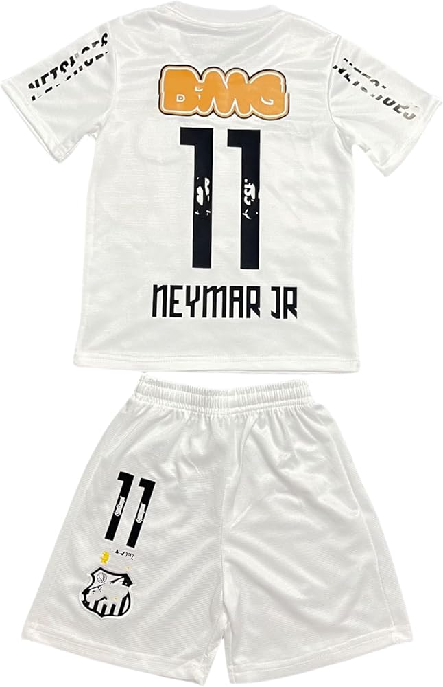 Amazon.co.jp: 子供 ネイマールのユニフォーム レトロ 12-13 サントス