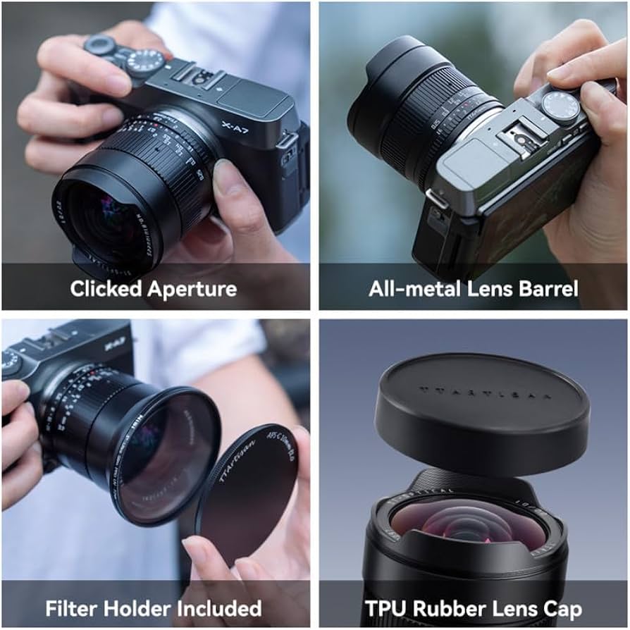 Amazon.com : TTARTISAN 10mm F2 Lens for Sony E-Mount Cameras 10mm