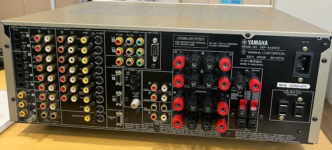 Amazon.co.jp: YAMAHA DSP-AX2400N AVアンプ : 家電＆カメラ
