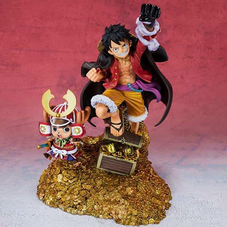 Amazon.co.jp: ワンピース百景ゴールドベース戦闘服ルフィ+サムライ