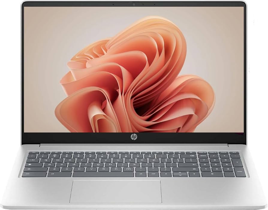 Amazon.com: HP Laptop 15 Chromebook in Silver 15.6in HD Pentium