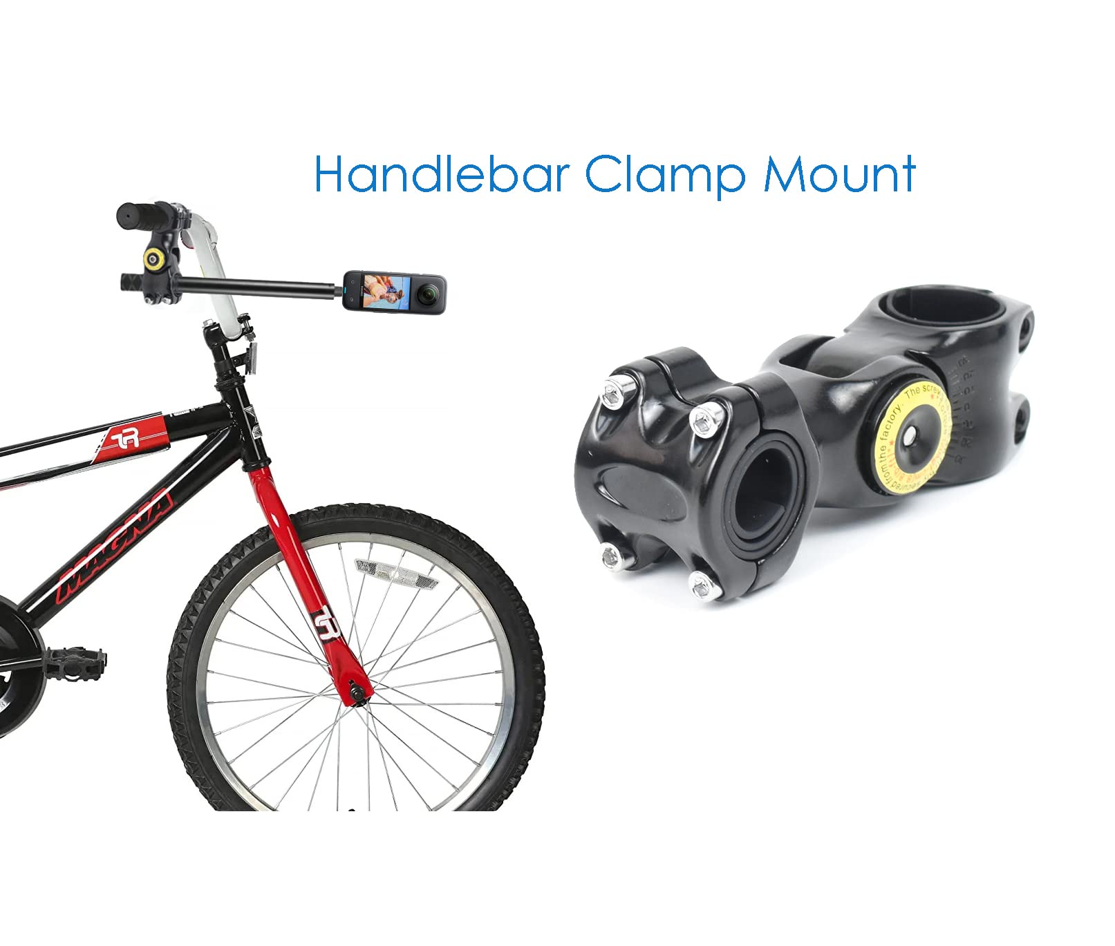 Amazon | vgsion 3人称自転車マウント Insta360 X4、X3、X2、RS1個用