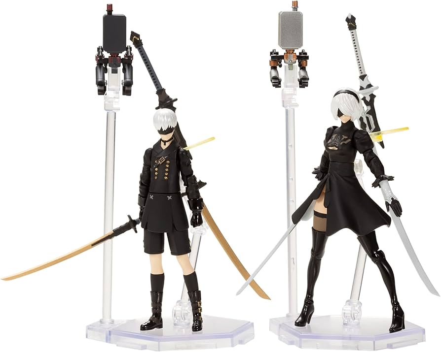 Amazon.com: Square Enix - Nier Automata 2B & 9S Plastic Model Kit
