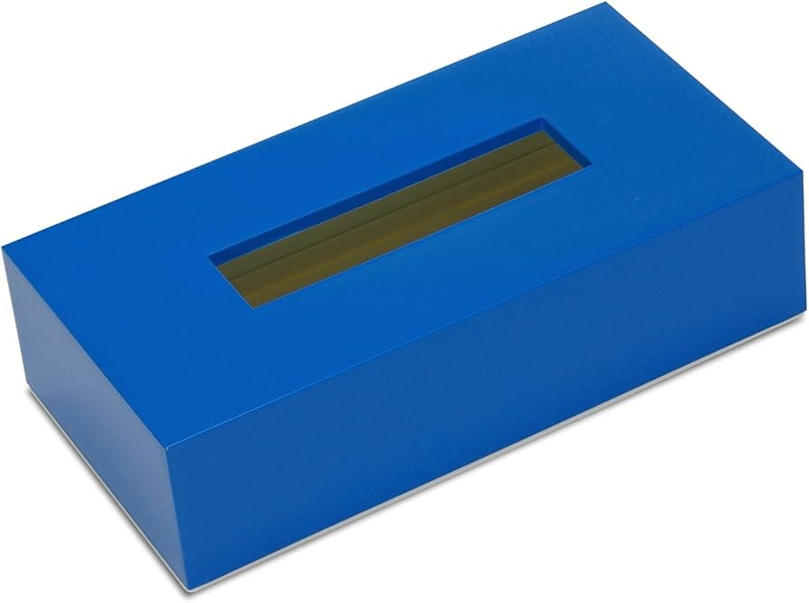 Amazon｜タツクラフト ティッシュボックス ケース カラー BL ブルー