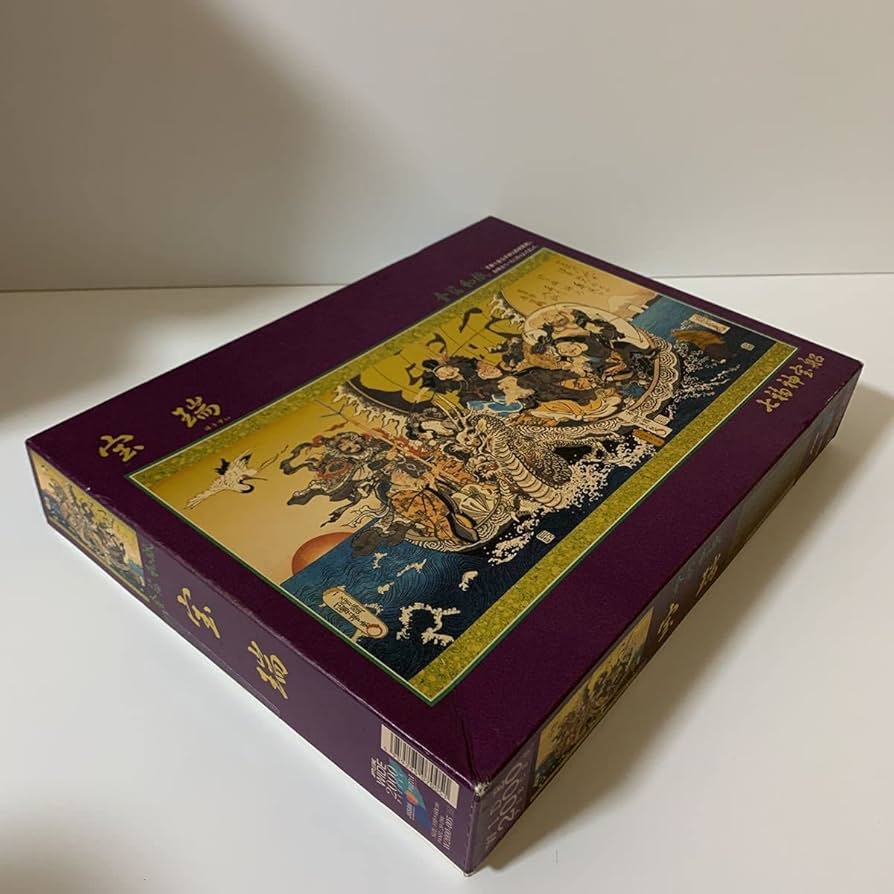 Amazon | レア希少 宝瑞 2000ピース 金箔和紙 ジグソーパズル 七福神