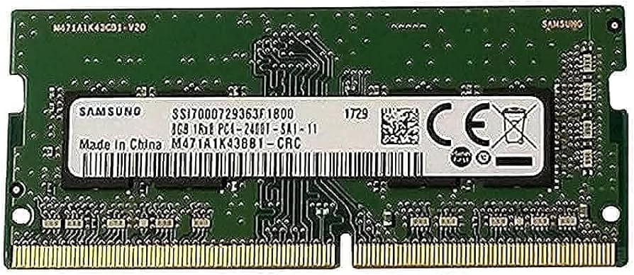 Samsung 8GB DDR4 PC4-19200, 2400MHz, 260 PIN SODIMM, 1Rx8 Single