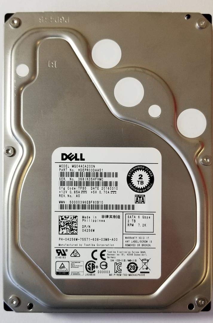 Amazon.com: Toshiba 2TB HDD 7.2K RPM 3.5