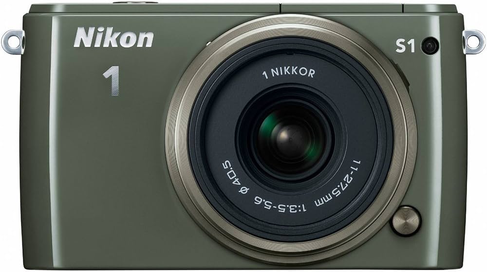 Amazon | Nikon 1 S1 10.1 MP HDデジタルカメラ11-27.5mm VR 1 NIKKOR