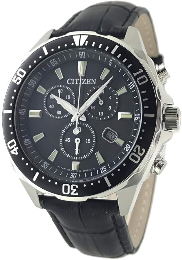 Amazon.co.jp: シチズン エコドライブ クロノグラフ CITIZEN ソーラー