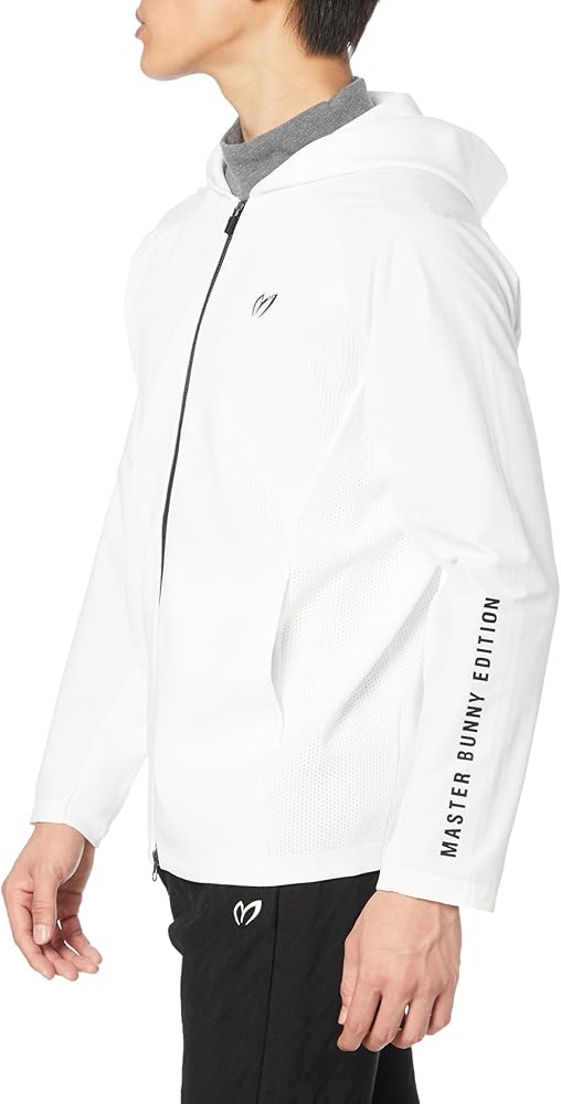 Amazon | [マスターバニー] メンズ フルジップニットパーカー (Mロゴ