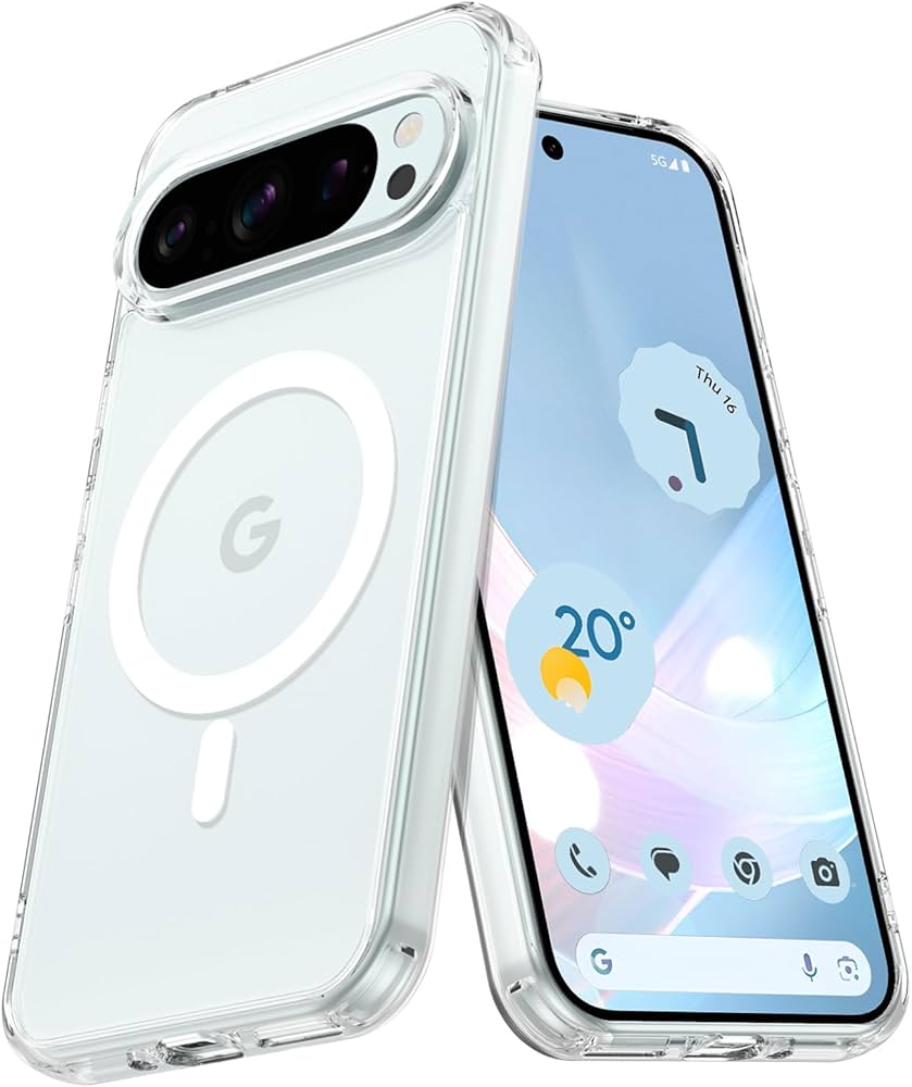 Amazon.co.jp: DOMAVER Google Pixel 9 ケース Magsafe対応 黄変防止