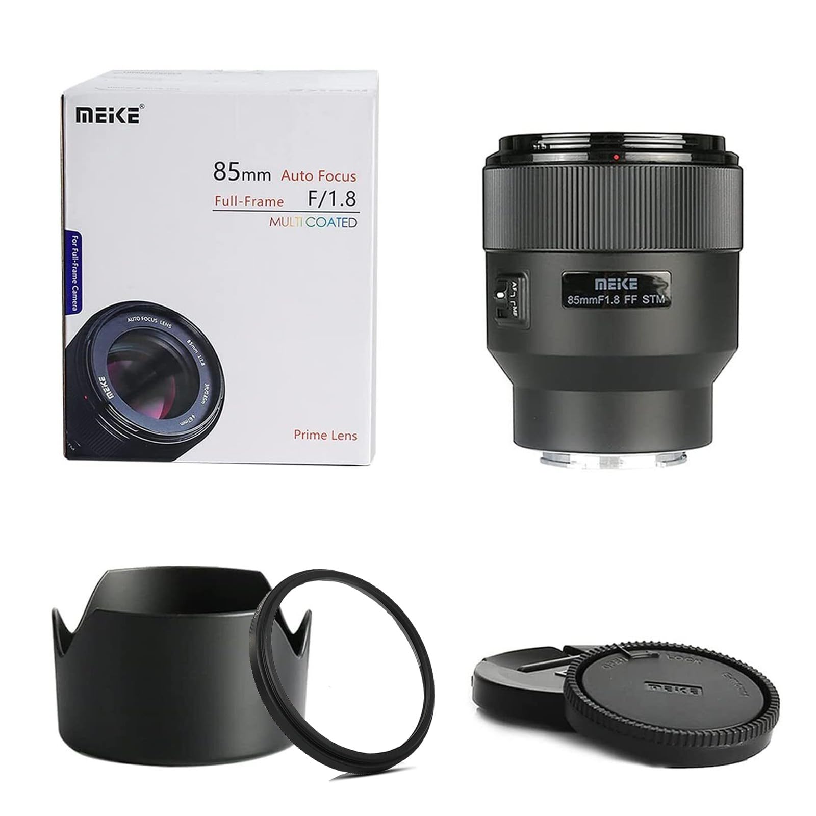 Amazon | Meike 85mm F1.8 f/1.8 STM Xマウントオートフォーカスフル