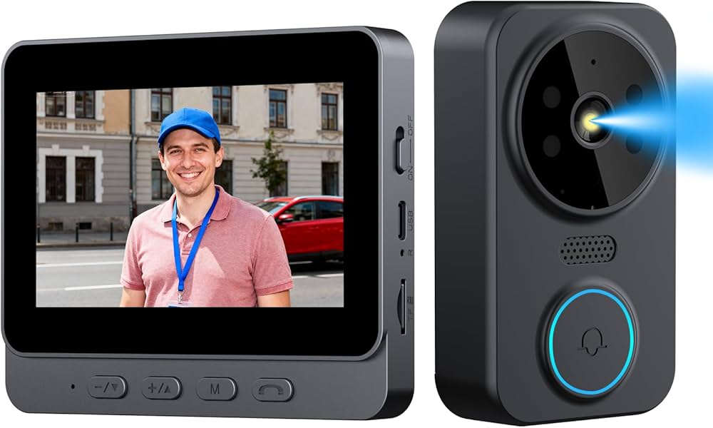 Amazon.co.jp: ZAIDER テレビドアホン インターホン カメラ付き