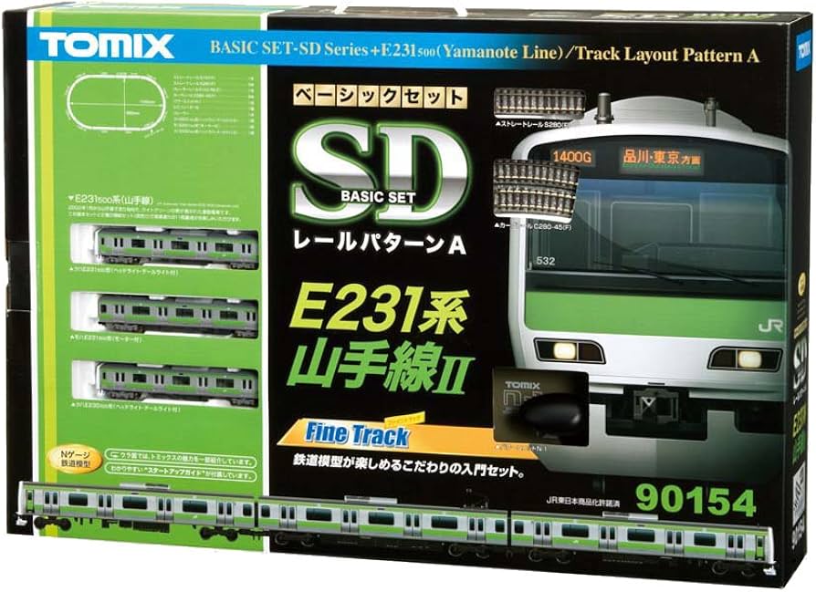 Amazon.co.jp: TOMIX Nゲージ 90154 ベーシックセットSD E231山手線II