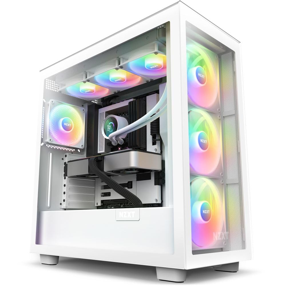 Amazon.co.jp: NZXT KRAKEN RGB 360 White 簡易水冷CPUクーラー RL