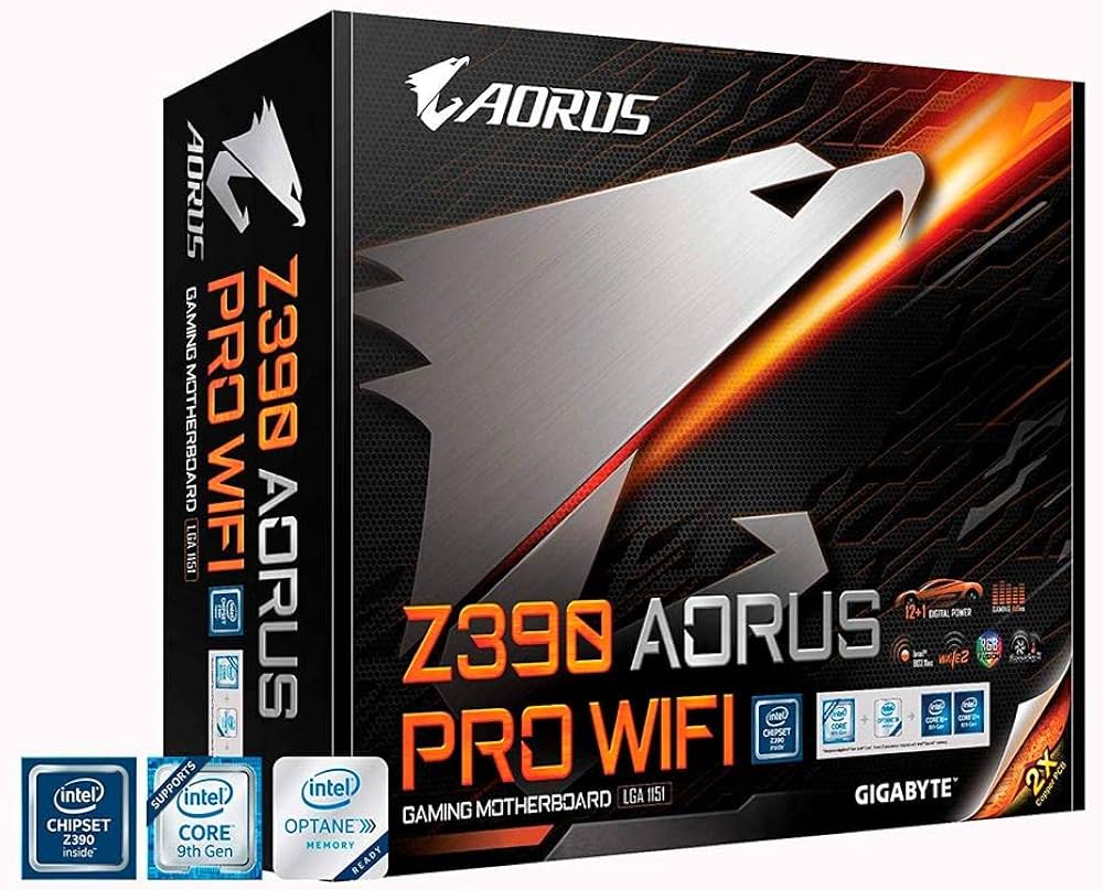 Amazon | GIGABYTE Z390 AORUS PRO Wi-Fi (Intel LGA1151/Z390/ATX/2xM