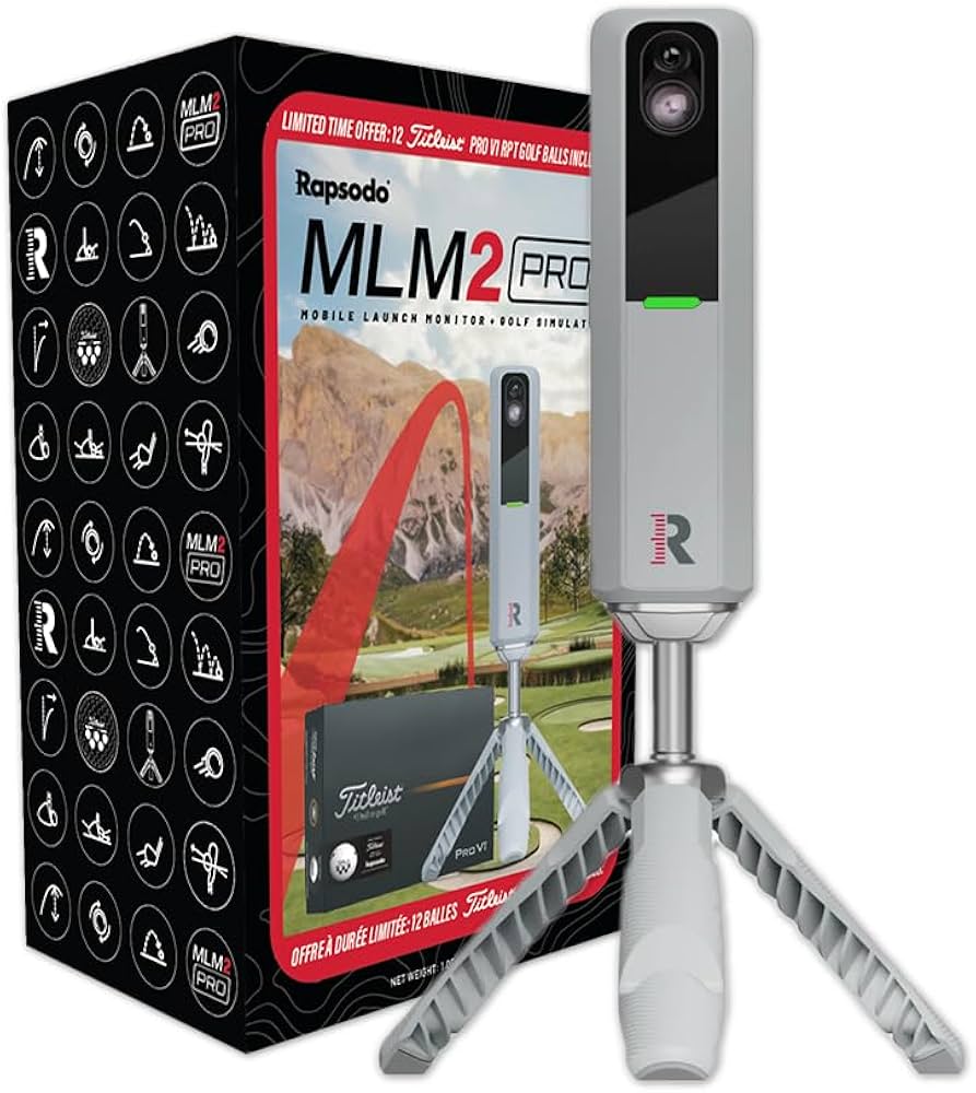 Amazon.com : Rapsodo MLM2PRO Golf Launch Monitor, Simulators for