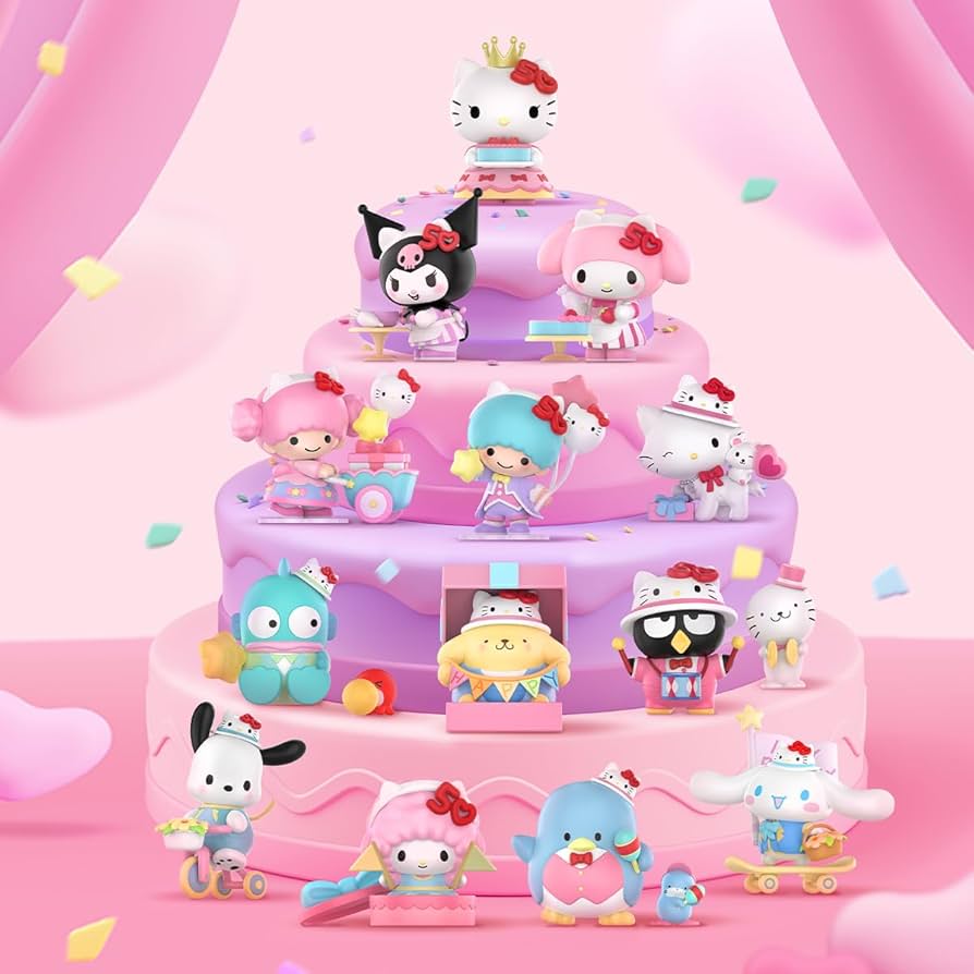 Amazon | POP MART Sanrio characters Hello Kitty 50th Anniversary