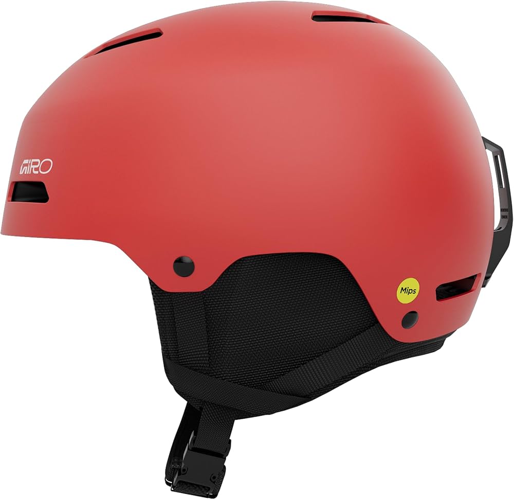 Amazon.co.jp: Giro Ledge MIPS スノーヘルメット - マットレッド